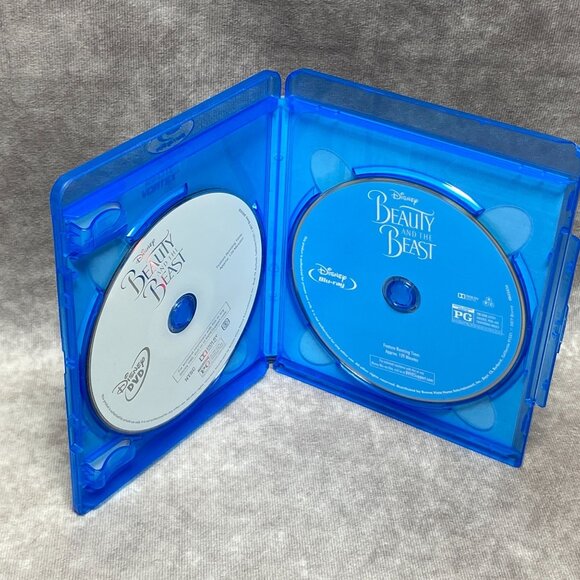 Disney Beauty and the Beast 4K UHD Animation + Live Action Blu-ray/DVD Combo - Picture 5 of 6